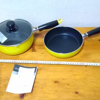 IH対応　フライパンと雪平鍋　18センチ　未使用品　ありがとうご...