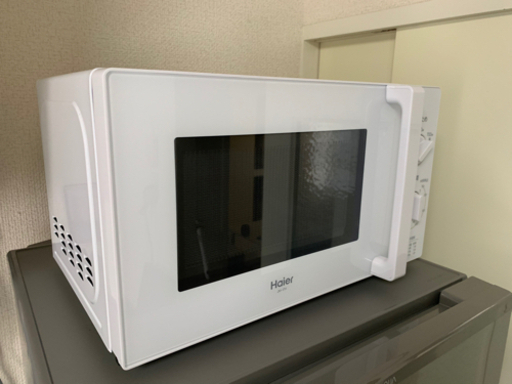 ほぼ新品です。ハイアール電子レンジ