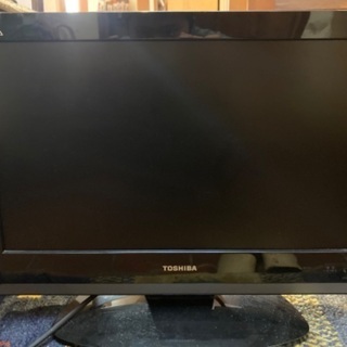 液晶テレビ　19型　TOSHIBA REGZAの画像