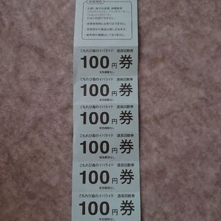 シルバニアファミリー こもれび 森のイバランド 遊具回数券 700円分