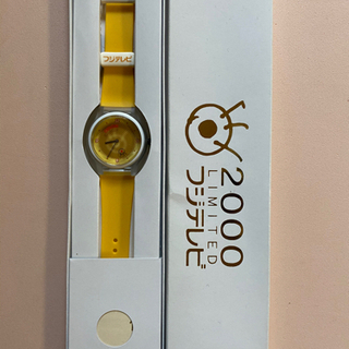 腕時計　フジテレビ　limited 2000 未使用　説明書付き
