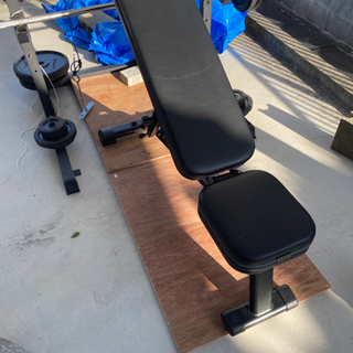 バーベル インクラインベンチ ハーフラックセット