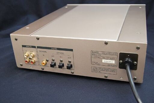 SONY MDデッキ MDS-J3000 リモコン付き ゴールド系 動作確認済み ソニー ミニディスク オーディオ 札幌市 清田区 平岡