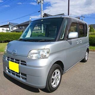 【成約済み】サビ無し 人気のスライドドア タント 2WD 車検２...