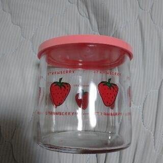 大きめ 蓋つき瓶 難あり