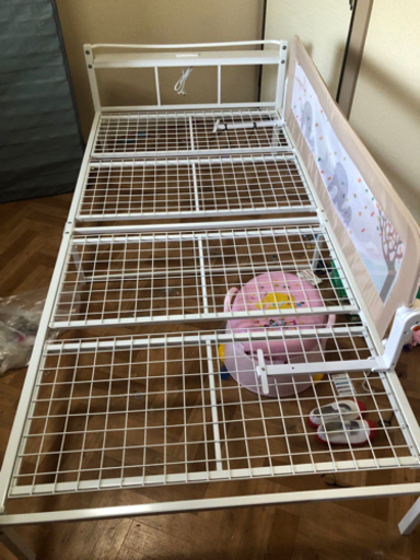 パイプベッド(照明付き)