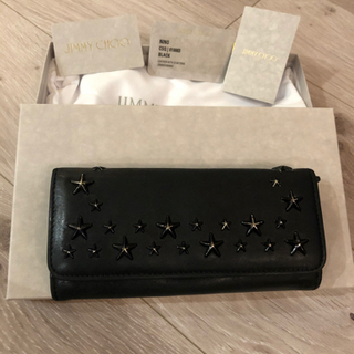 JIMMY CHOO 長財布　ジミーチュウ　スタッズ