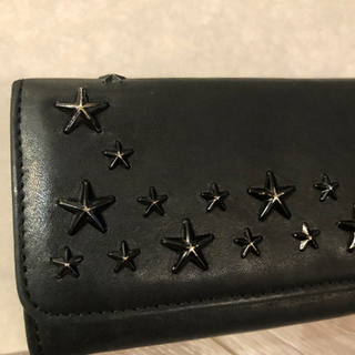 JIMMY CHOO 長財布　ジミーチュウ　スタッズの画像