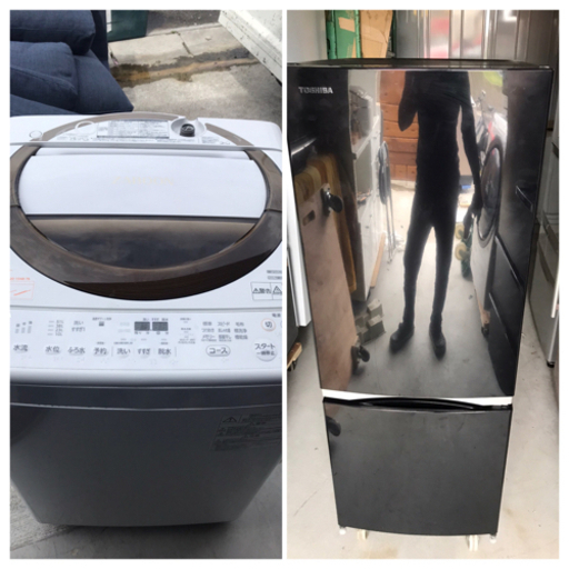 【新生活セット販売】東芝　2018年製　冷蔵庫洗濯機セット　格安販売商品です。