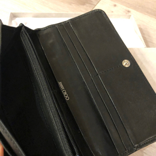 JIMMY CHOO 長財布　スタッズ　ジミーチュウの画像