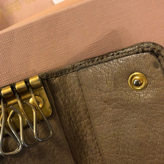 miu miu キーケース　スタッズ　ミュウミュウの画像