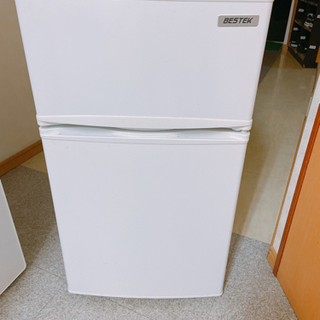 【美品】2017年製　2ドア冷蔵庫85Lの画像