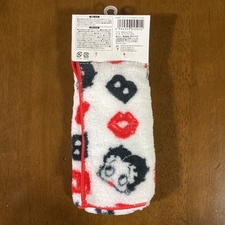 [未使用品] Betty Boop ふわふわ フェイスタオルの画像
