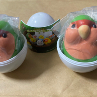 小鳥ライト２　コザクラインコ２個セット