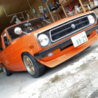 サニトラ　ショート　オールペン済　シャコタン　サニートラック　旧車の画像