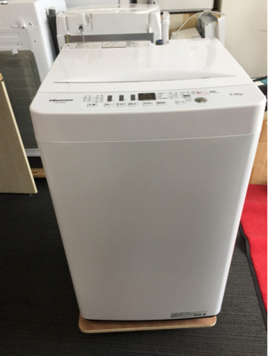 ★中古美品！ハイセンス　全自動洗濯機　HW-E5503 2019年製