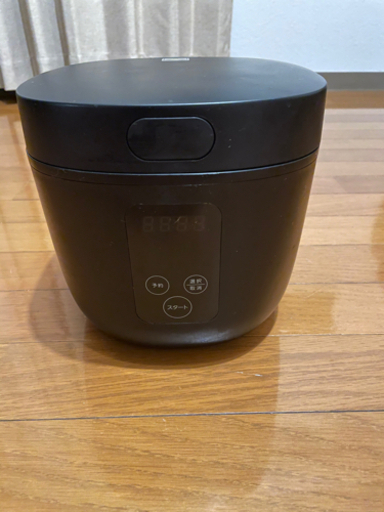 多機能炊飯器　マットブラック　4合