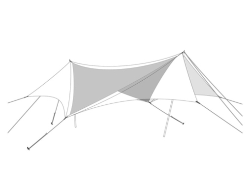 未使用　HDタープヘキサエヴォPro.TAKIBIインナールーフ