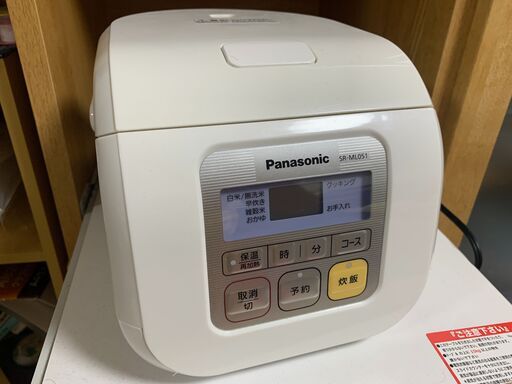 【PayPay・現金可】パナ　炊飯器　3合　良好