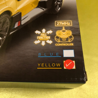 BUGATTI DIVO ラジコン 黄の画像