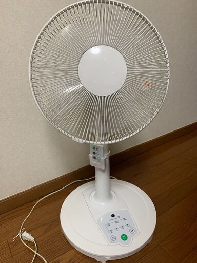 【PayPay・現金可】YAMADA　AC　扇風機　リモコン付き　美品　2018年購入　取扱説明書あり