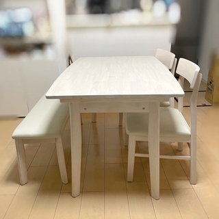 ニトリ ダイニングテーブルセット値下げ