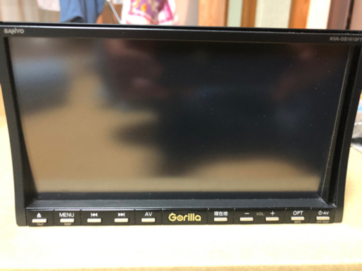 SANYO Gorilla NVA-GS1610FT メモリーナビ フルセグ DVD再生