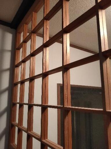 特注の建具、引き戸