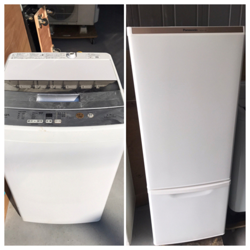 【新生活セット販売】2019年製　冷蔵庫洗濯機セット　格安販売商品です。パナソニック\u0026アクア