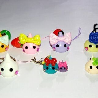 《未使用品》ほっぺちゃんストラップ・シール【値下げ】の画像