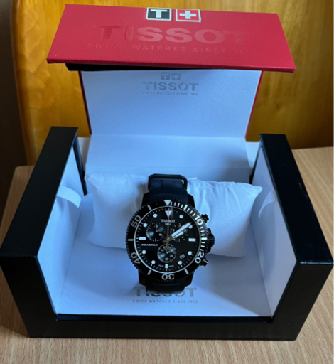 【箱完備】腕時計 TISSOT シースター 1000 クロノグラフ