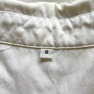 無印良品 MUJI シャツ 白 ホワイトの画像