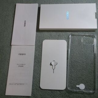 【1.1万円】　OPPO A73 　新品同様(動作試験の為開封) 端末購入証明書付5/2の画像