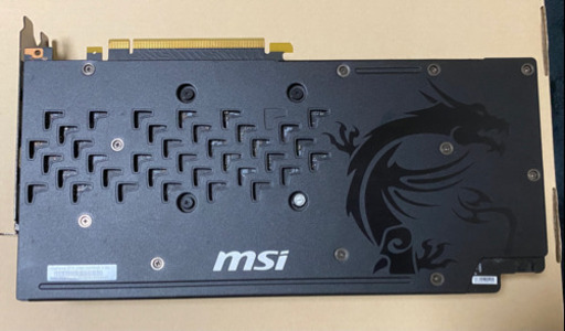 【交渉可】MSI GeForce GTX 1060 GAMING X 6G