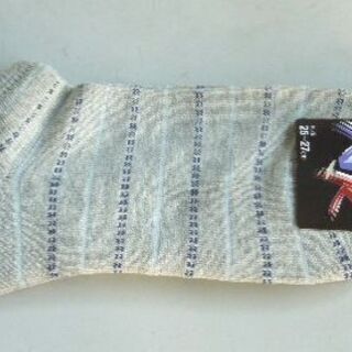 【ご成約】紳士 くるぶし丈のソックス（25-27cm）