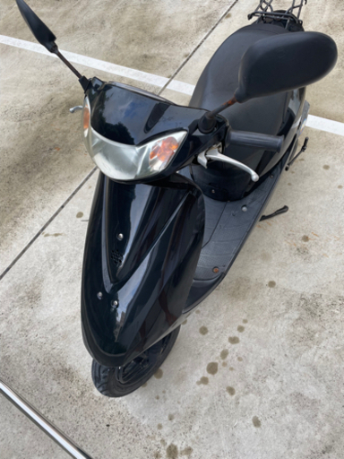 ホンダDIO 自賠責R7.9/23迄 ヘルメット付き 予備キーあり