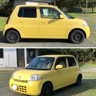 ダイハツ エッセ H20年 4WD 8万キロ 車検なし 不具合なし スタッドレス 記録簿あり 燃費良し コミコミ価格の画像