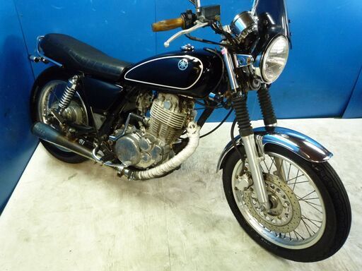 YAMAHA SR400-3 黒 車検残R4/5月 名変で乗れます 決算大売り出し価格 諸経費０円 始動確認済み 即納車有り 激安 横浜 都筑 P-Yard