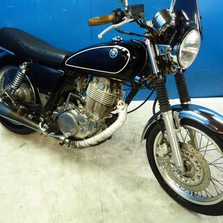 YAMAHA SR400-3 黒 車検残R4/5月 名変で乗れま...