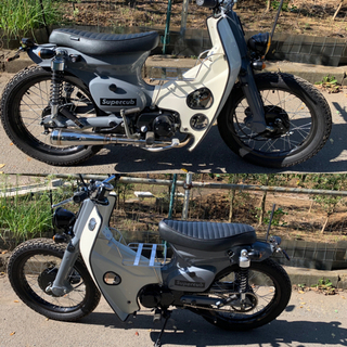スーパーカブ　フルカスタム　モンキーエンジン88ボアアップ　クラッチ付きの画像
