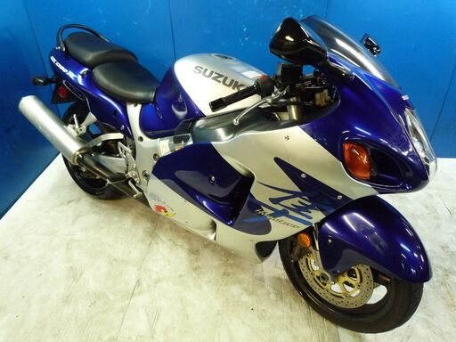 SUZUKI GSX1300Rハヤブサ 銀/青 車検残R4/3月 名変で乗れます 決算大売り出し価格 諸経費０円 始動確認済み 即納車有り 横浜 都筑 P-Yard