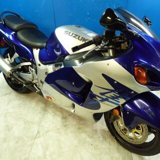 SUZUKI GSX1300Rハヤブサ 銀/青 車検残R4/3月...