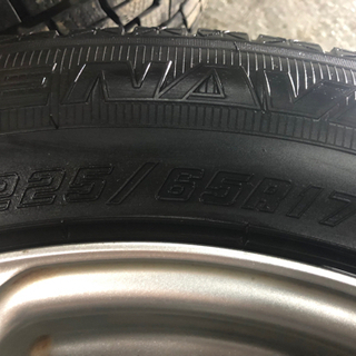 17インチ　225/65R17 ホイール　スタッドレスタイヤ　セット　4本の画像