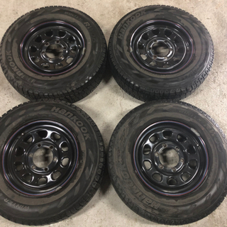 デイトナ　15インチ　195/80R15 ホイール　スタッドレス　4本