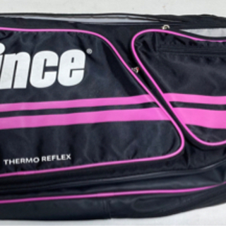 成約　値下げ　テニス　ラケットバッグ　プリンス　prince 黒...