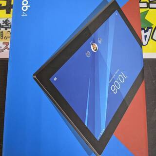 Lenovo タブレット TAB4 (701LV) ブラック 16GB フルセグ 防塵防水 10.1型液晶 アンテナケーブル付属 レノボ ソフトバンク Softbankの画像
