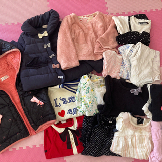 締め切りました。プティマイン他ベビー服20点