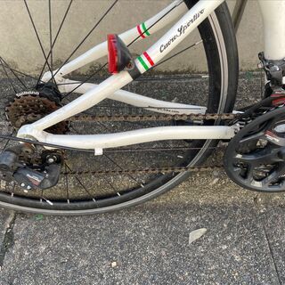  Alfa Romeo(アルファロメオ) ホワイト 軽量　自転車の画像