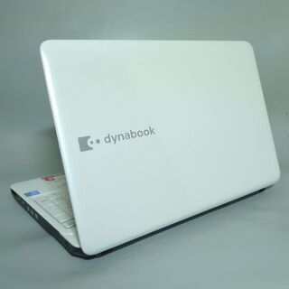 新品高速SSD 中古美品 ホワイト ノートパソコン 15型ワイド 東芝