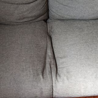 ニトリの二人掛けソファの画像